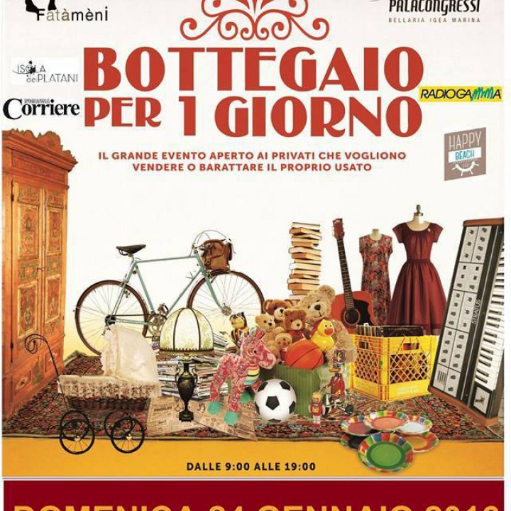 BOTTEGAIO PER 1 GIORNO BOTTEGAIO PER 1 GIORNO