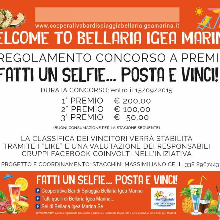 PREMIAZIONE CONCORSO "FATTI UN SELFIE...POSTA E VINCI" PREMIAZIONE CONCORSO "FATTI UN SELFIE...POSTA E VINCI"