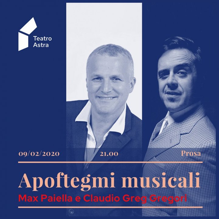 APOFTEGMI MUSICALI | MAX PAIELLA E CLAUDIO GREG GREGORI APOFTEGMI MUSICALI | MAX PAIELLA E CLAUDIO GREG GREGORI