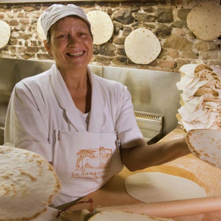 Piadina, notre pain typique Piadina, notre pain typique