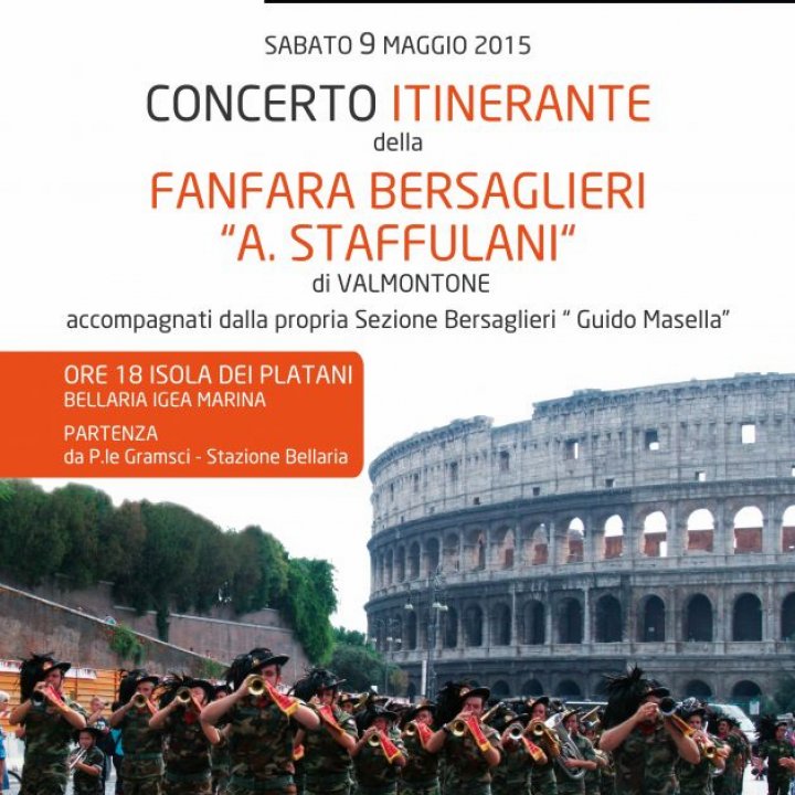 Concerto Itinerante Fanfara Bersaglieri "A. Stuffolani" Concerto Itinerante Fanfara Bersaglieri "A. Stuffolani"