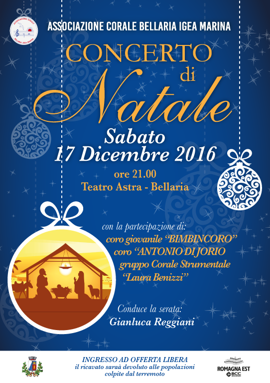 Concerto Di Natale.Concerto Di Natale Bellaria Igea Marina Vacanze Mare Sport Congressi Eventi