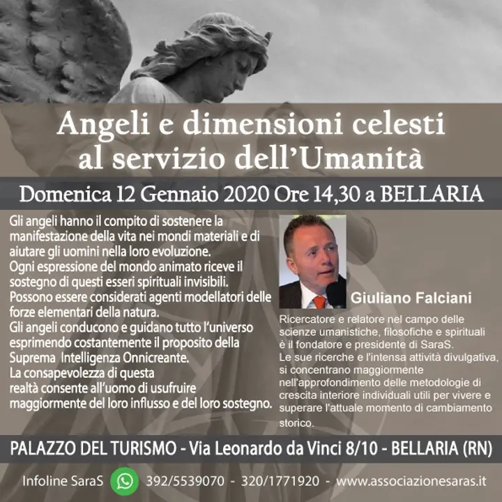 SEMINARIO | ANGELI E DIMENSIONI CELESTI AL SERVIZIO DELL'UMANITA'