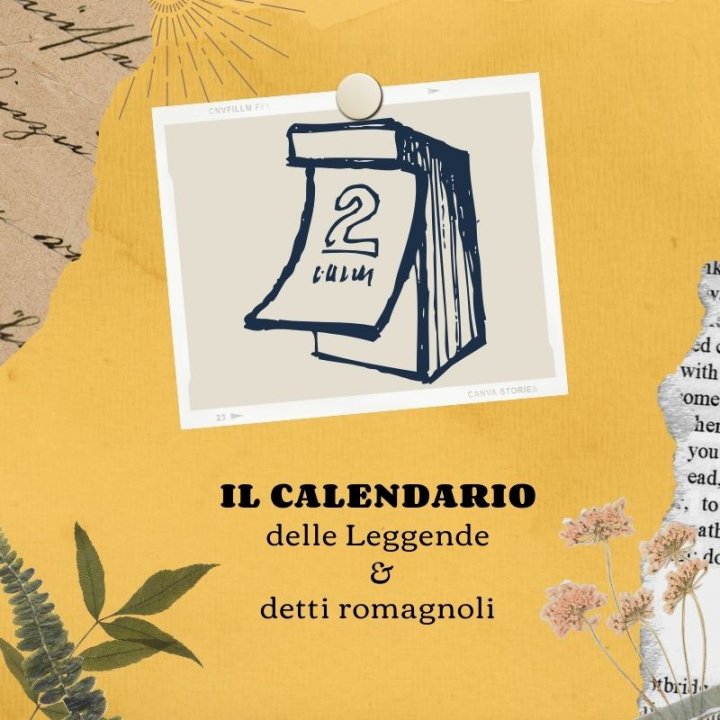 IL CALENDARIODELLE LEGGENDE e DETTI ROMAGNOLI.