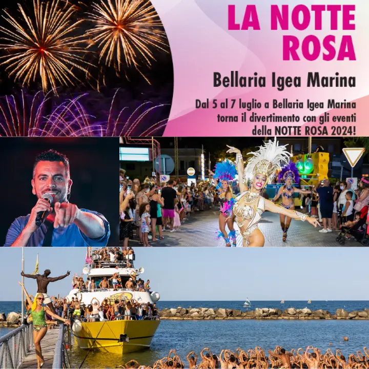 NOTTE ROSA 2024 eventi per tutta la famiglia