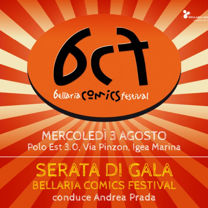 BELLARIA COMICS FESTIVAL SERATA DI GALA