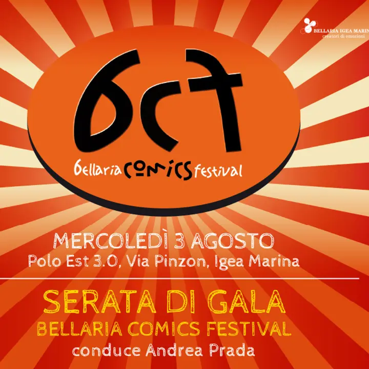 BELLARIA COMICS FESTIVAL SERATA DI GALA