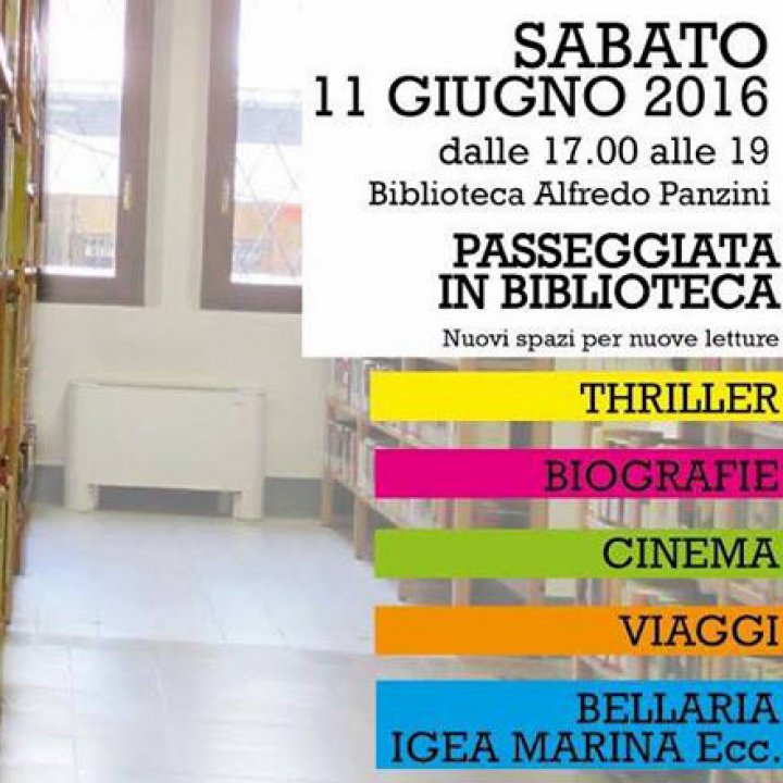 PASSEGGIATA IN BIBLIOTECA
