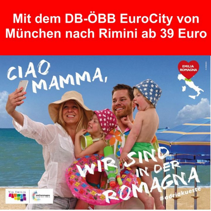 MIT DEM ZUG NACH ITALIEN