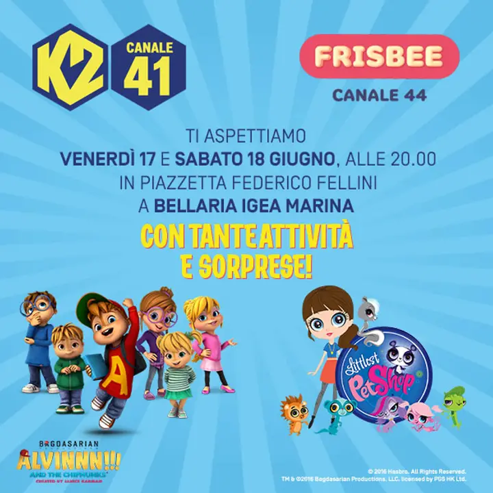 IL FESTIVAL DEI BAMBINI CON K2 E FRISBEE