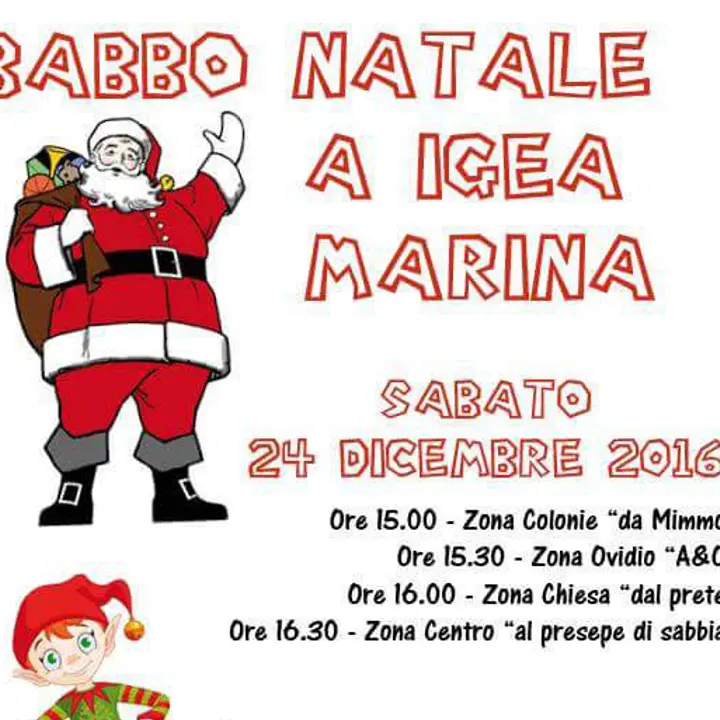 BABBO NATALE A IGEA MARINA