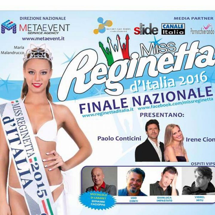 MISS REGINETTA D'ITALIA 2016