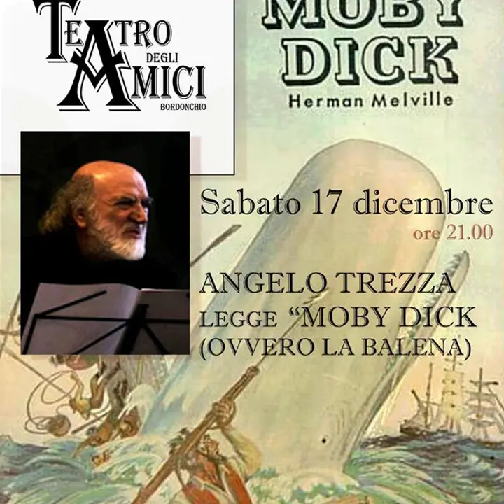 ANGELO TREZZA LEGGE MOBY DICK