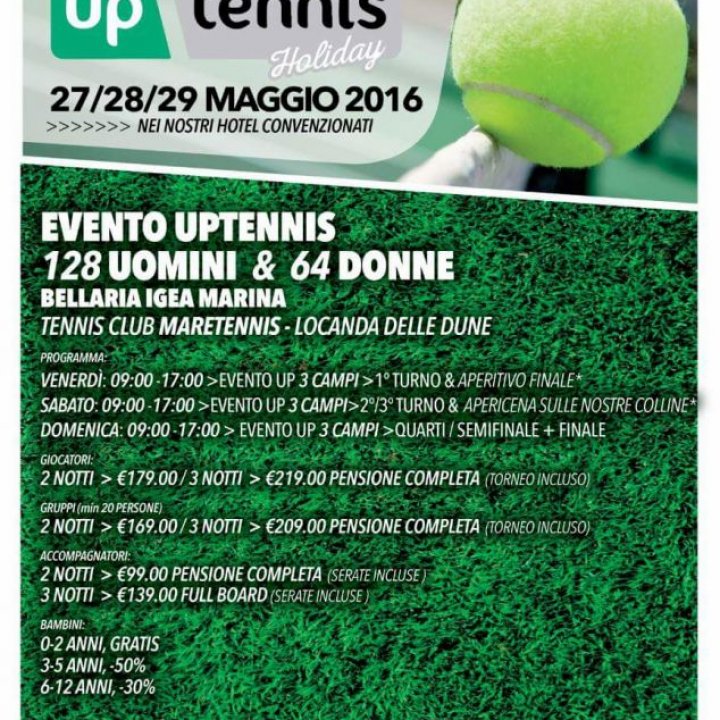 UP TENNIS HOLIDAY