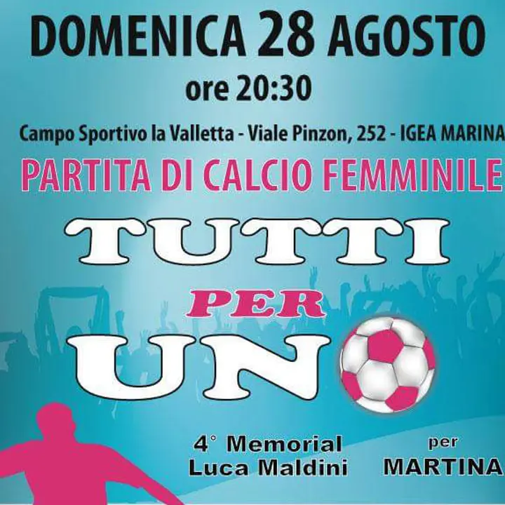 TUTTI PER UNO - CALCIO FEMMINILE