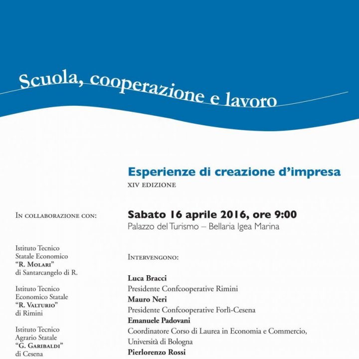 SCUOLA, COOPERAZIONE E LAVORO
