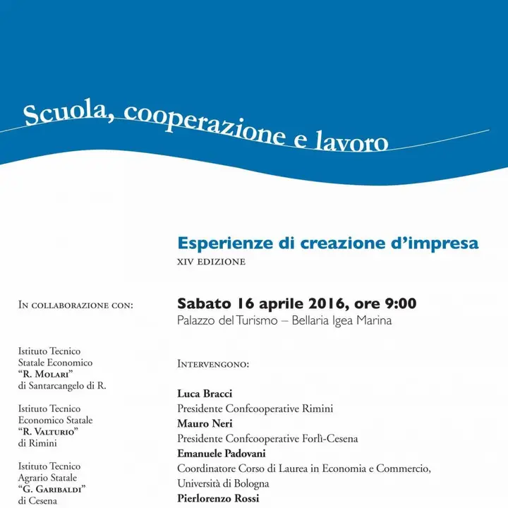 SCUOLA, COOPERAZIONE E LAVORO