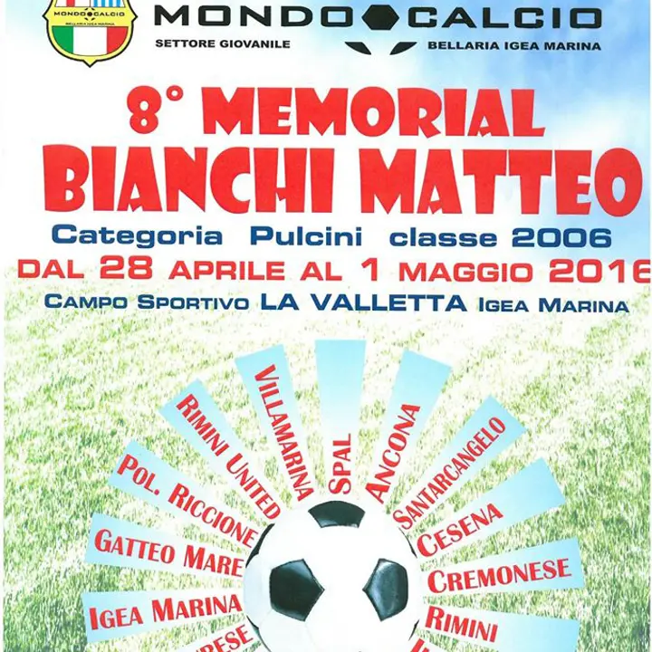 8° MEMORIAL BIANCHI MATTEO