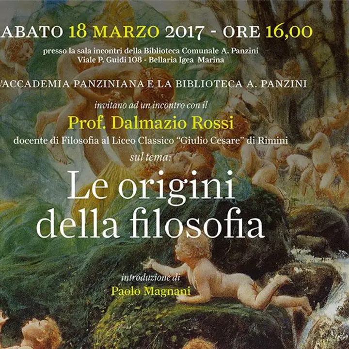 LE ORIGINI DELLA FILOSOFIA