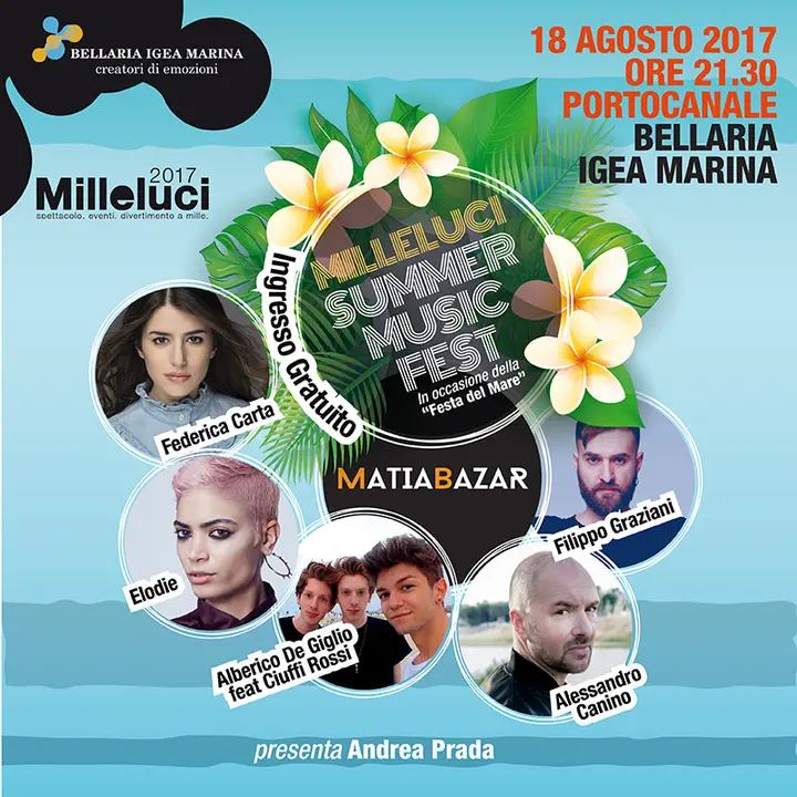 MILLELUCI SUMMER MUSIC FEST 18 agosto 2017