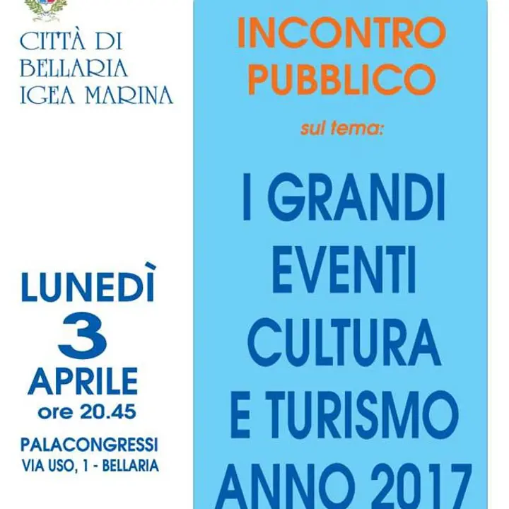 I grandi eventi cultura e turismo 2017: se ne parla al Palacongressi