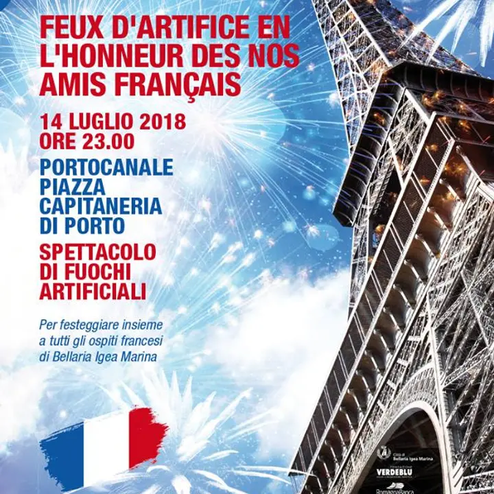 SPETTACOLO FUOCHI D'ARTIFICIO FESTA FRANCESI
