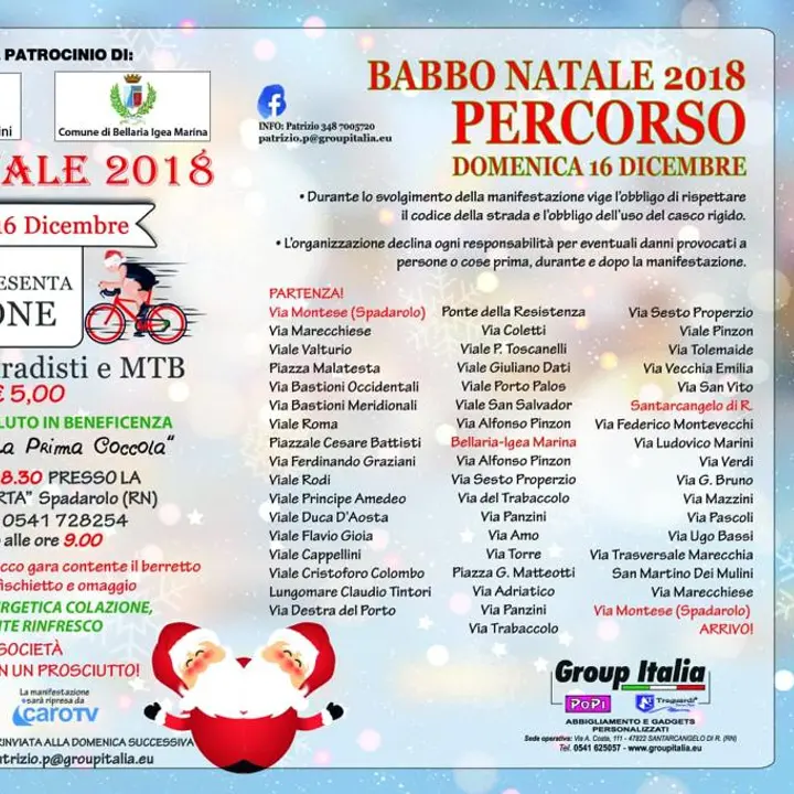 CICLOTURISTICA BABBO NATALE 2018