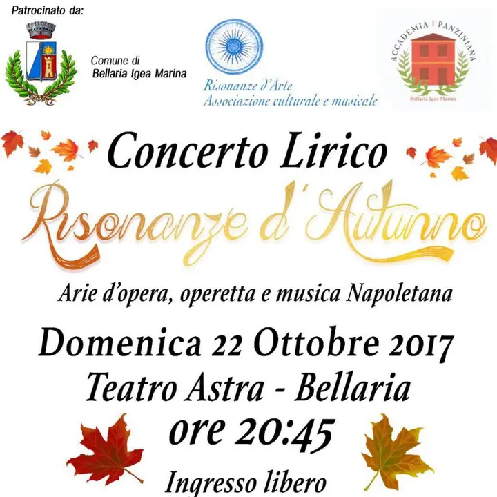 RISONANZE D'AUTUNNO