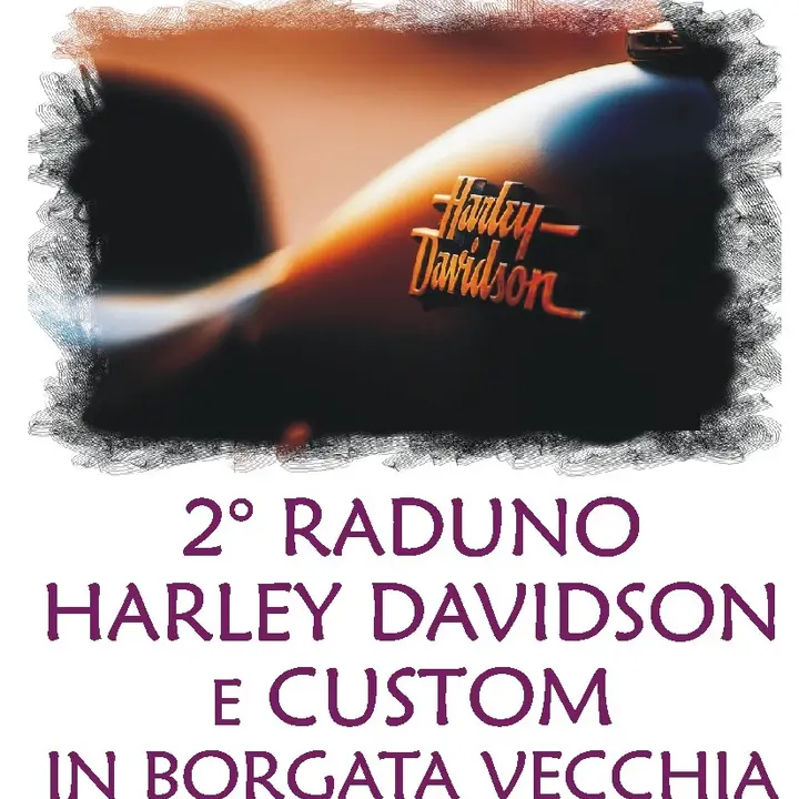 2° RADUNO HARLEY DAVIDSON E CUSTOM IN BORGATA VECCHIA