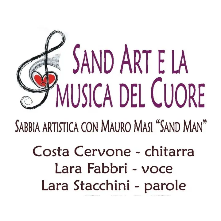 SAND ART E LA MUSICA NEL CUORE