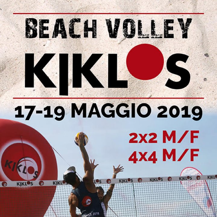 26° BEACH VOLLEY KIKLOS MAGGIO