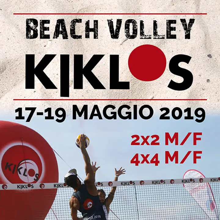 26° BEACH VOLLEY KIKLOS MAGGIO