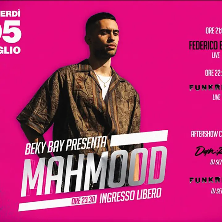 CONCERTO DI MAHMOOD