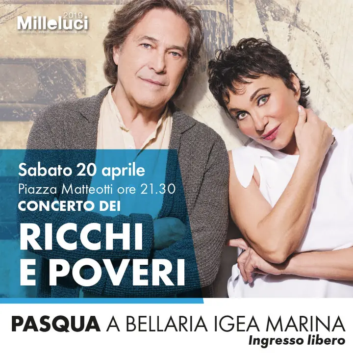 CONCERTO DEI RICCHI E POVERI - PASQUA A BELLARIA IGEA MARINA