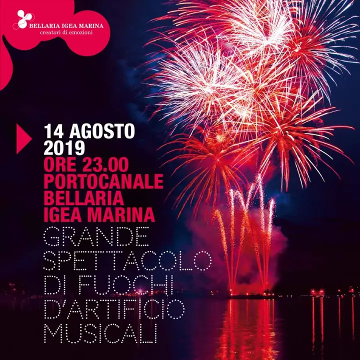 SPETTACOLO FUOCHI PIROMUSICALI 14 agosto 2019