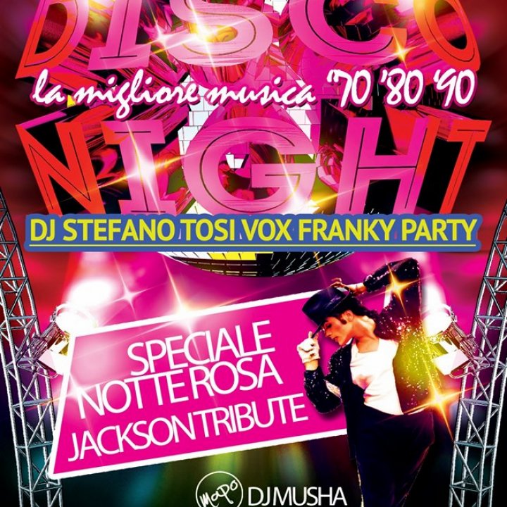DISCO NIGHT SPECIALE NOTTE ROSA MITO CLUB
