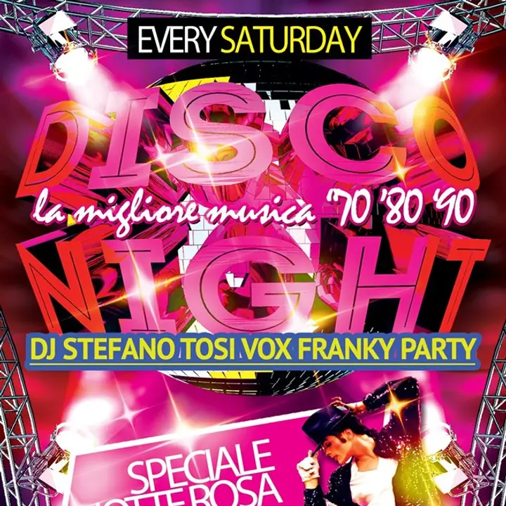 DISCO NIGHT SPECIALE NOTTE ROSA MITO CLUB