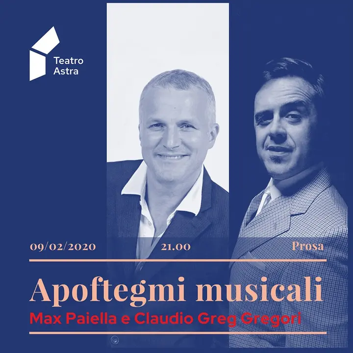 APOFTEGMI MUSICALI | MAX PAIELLA E CLAUDIO GREG GREGORI