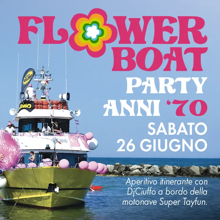 FLOWER BOAT PARTY ANNI 70'