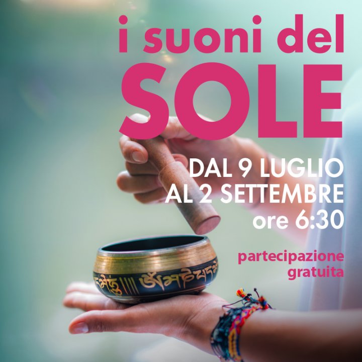 I SUONI DEL SOLE | BAGNO DI GONG I SUONI DEL SOLE | BAGNO DI GONG