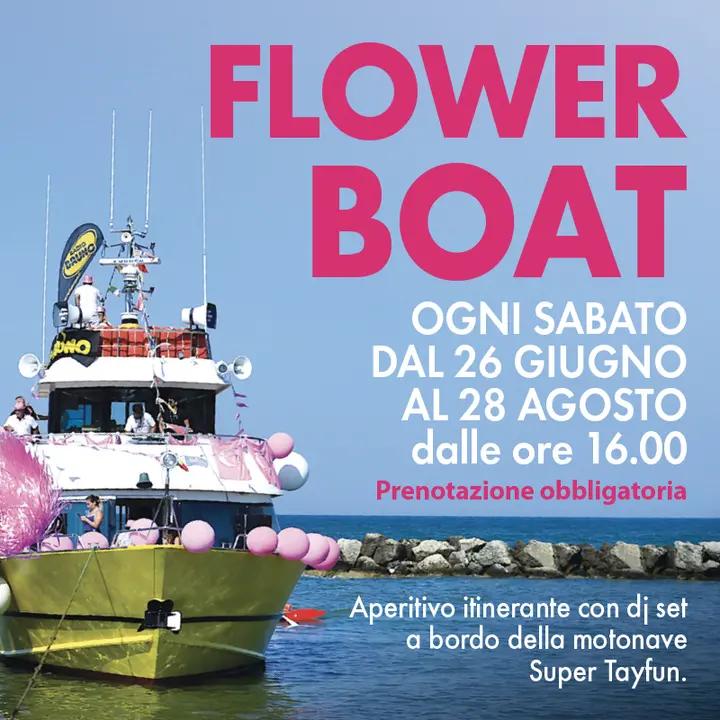 FLOWER PINK BOAT | DJ RADIO BRUNO