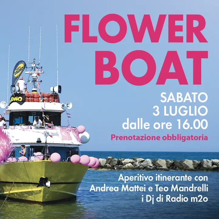 FLOWER BOAT | DJ TEO MANDRELLI e ANDREA MATTEI DI RADIO m20