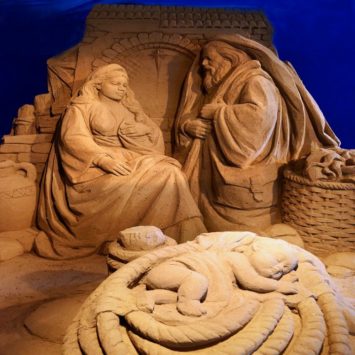 Crèche de Sable