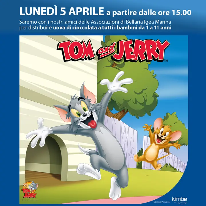 LE UOVA DI PASQUA CON TOM & JERRY