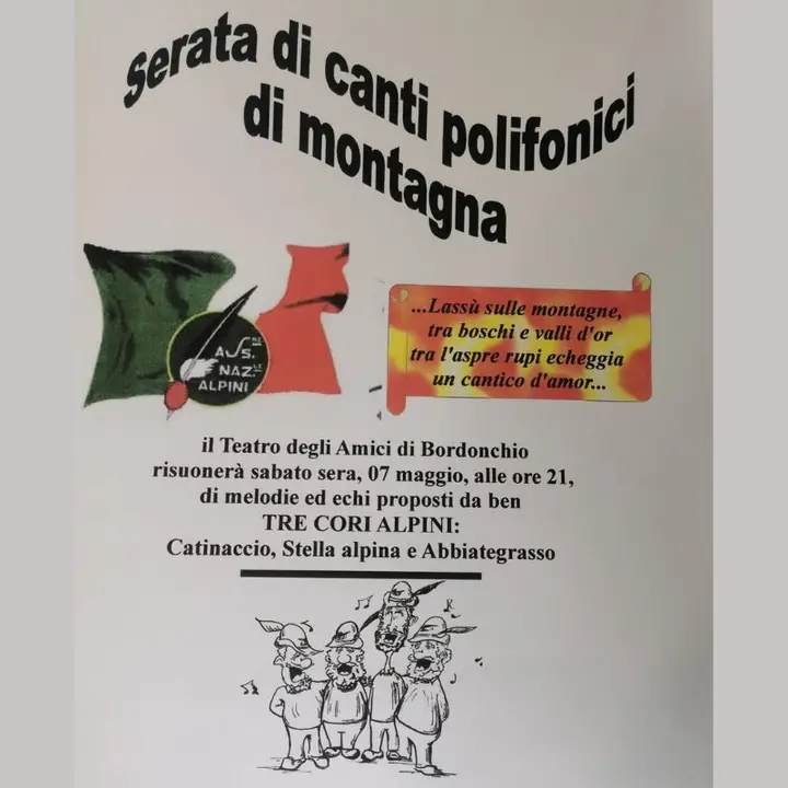 SERATA DI CANTI POLIFONICI DI MONTAGNA