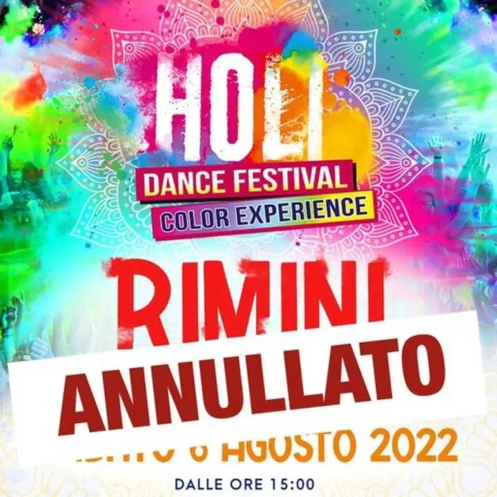 HOLI DANCE FESTIVAL| ANNULLATO