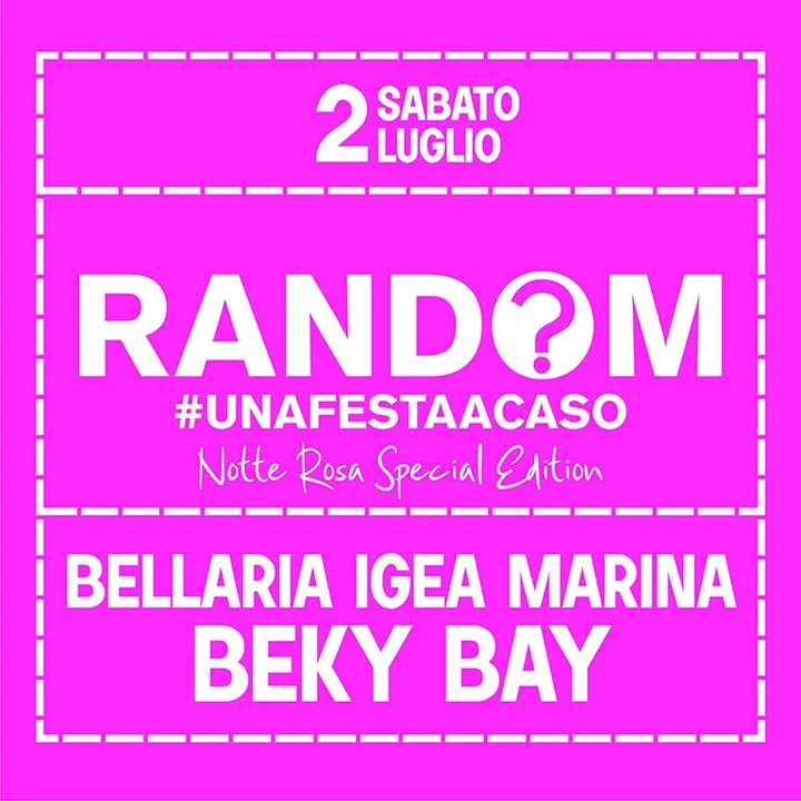 ​MALIBÙ – RANDOM PARTY