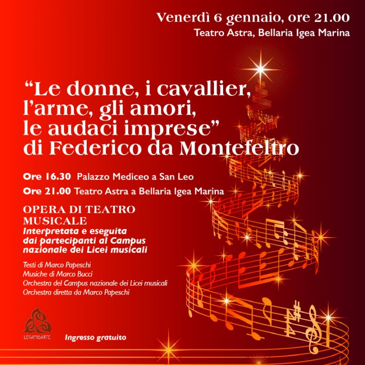 OPERA DI TEATRO MUSICALE| CAMPUS LICEI MUSICALI