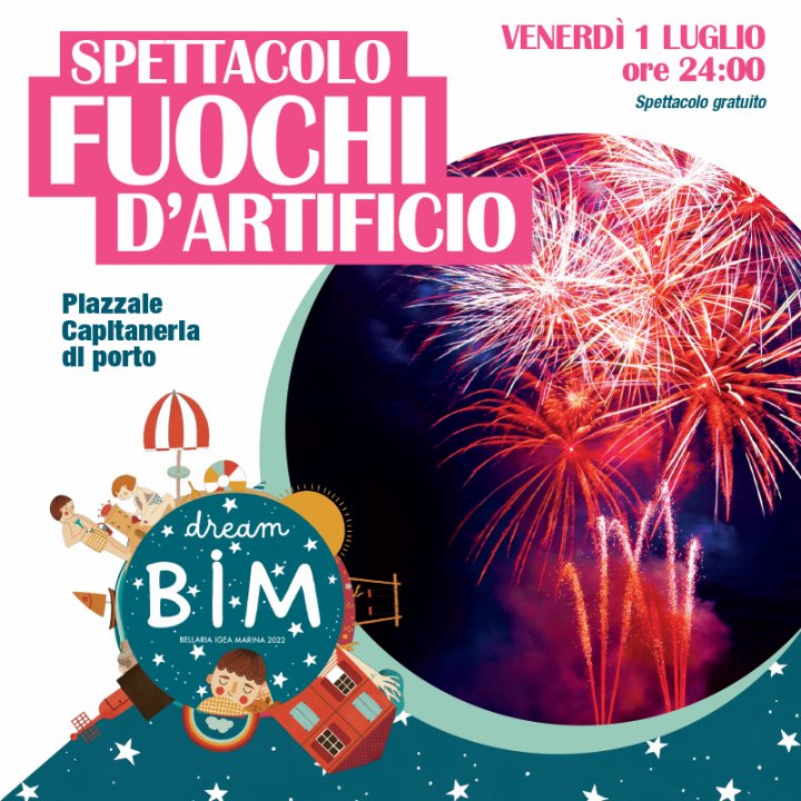 LA NOTTE ROSA | SPETTACOLO FUOCHI D'ARTIFICIO