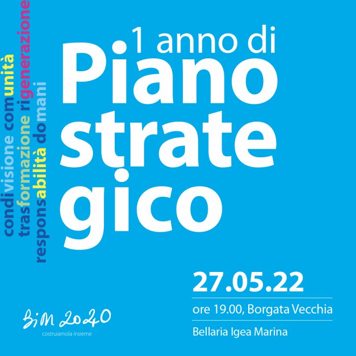 1 ANNO DI PIANO STRATEGICO